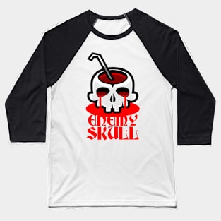 Enemy Skull Baseball T-Shirt